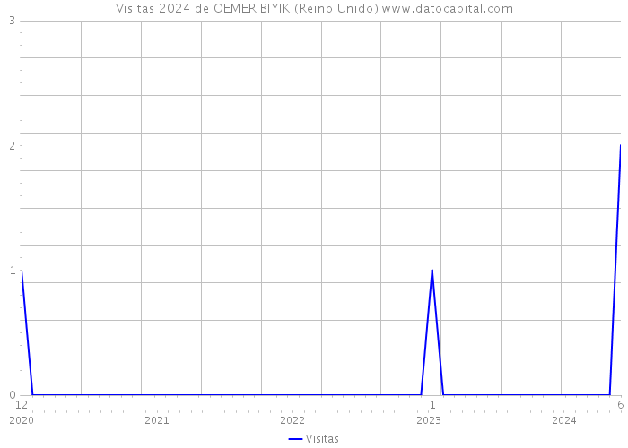 Visitas 2024 de OEMER BIYIK (Reino Unido) 