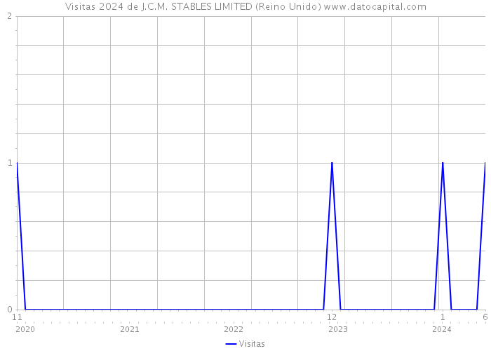 Visitas 2024 de J.C.M. STABLES LIMITED (Reino Unido) 