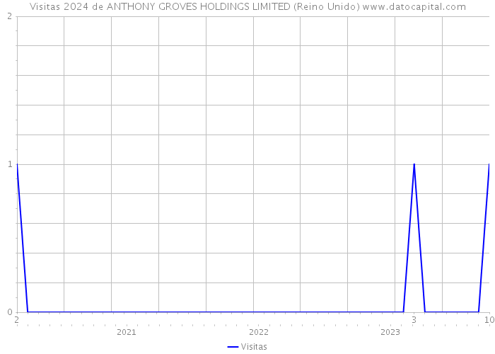 Visitas 2024 de ANTHONY GROVES HOLDINGS LIMITED (Reino Unido) 
