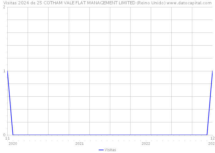 Visitas 2024 de 25 COTHAM VALE FLAT MANAGEMENT LIMITED (Reino Unido) 