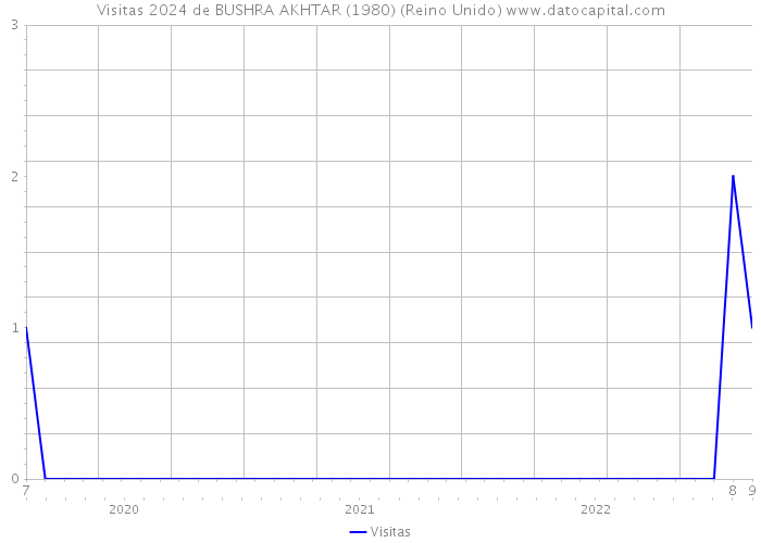 Visitas 2024 de BUSHRA AKHTAR (1980) (Reino Unido) 