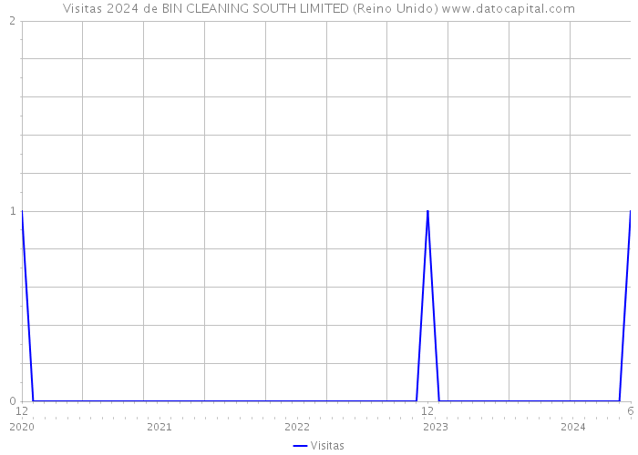 Visitas 2024 de BIN CLEANING SOUTH LIMITED (Reino Unido) 