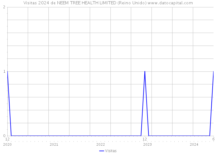 Visitas 2024 de NEEM TREE HEALTH LIMITED (Reino Unido) 