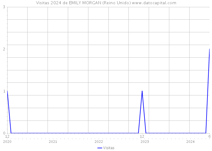 Visitas 2024 de EMILY MORGAN (Reino Unido) 