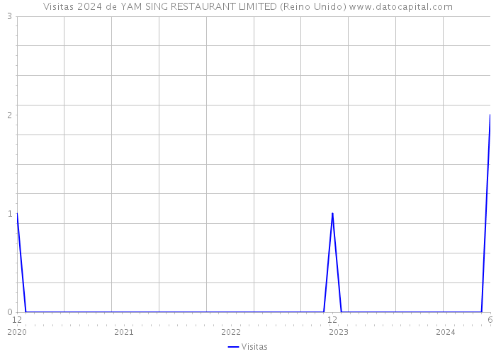 Visitas 2024 de YAM SING RESTAURANT LIMITED (Reino Unido) 