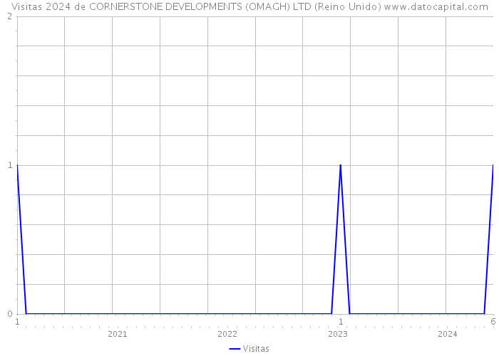 Visitas 2024 de CORNERSTONE DEVELOPMENTS (OMAGH) LTD (Reino Unido) 