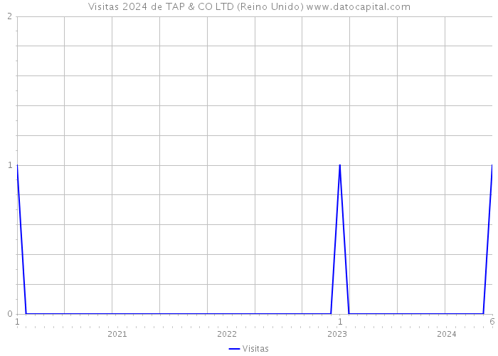 Visitas 2024 de TAP & CO LTD (Reino Unido) 