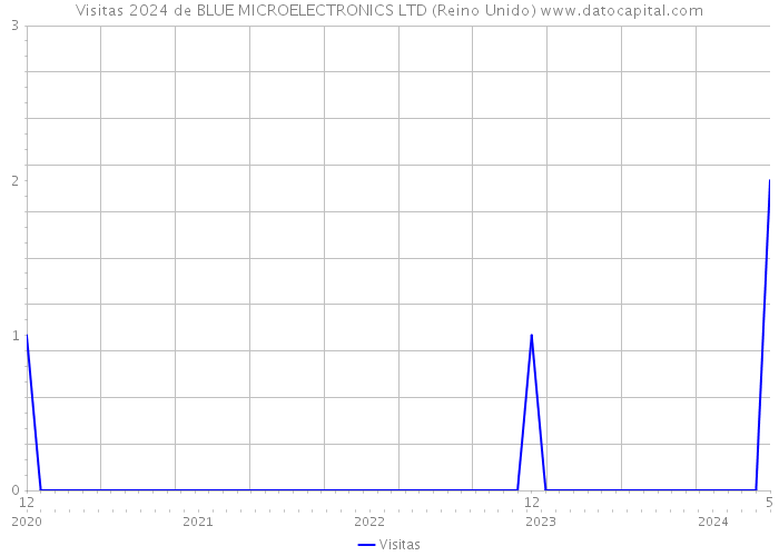 Visitas 2024 de BLUE MICROELECTRONICS LTD (Reino Unido) 