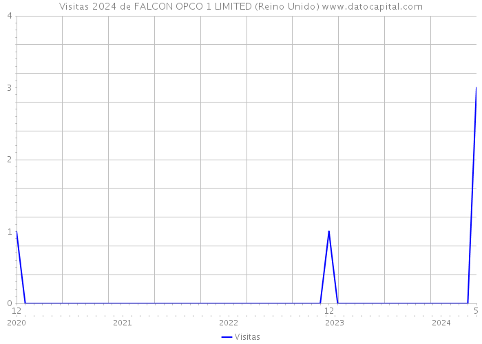 Visitas 2024 de FALCON OPCO 1 LIMITED (Reino Unido) 