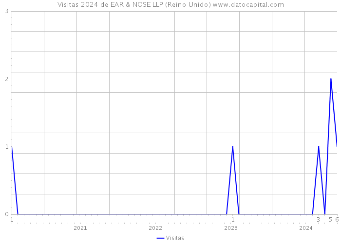 Visitas 2024 de EAR & NOSE LLP (Reino Unido) 