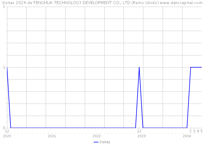 Visitas 2024 de FENGHUA TECHNOLOGY DEVELOPMENT CO., LTD (Reino Unido) 
