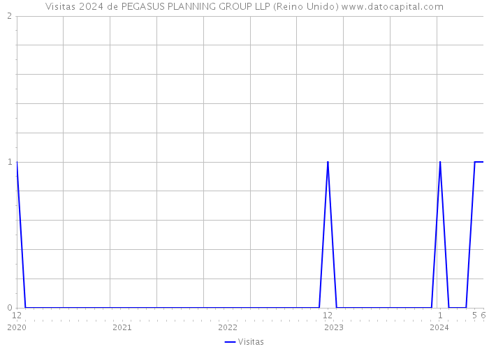 Visitas 2024 de PEGASUS PLANNING GROUP LLP (Reino Unido) 