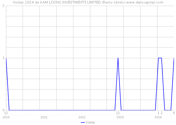 Visitas 2024 de KAM LOONG INVESTMENTS LIMITED (Reino Unido) 