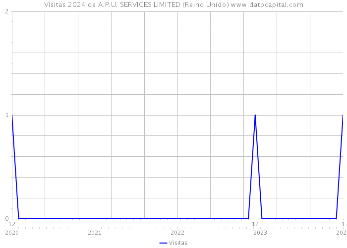 Visitas 2024 de A.P.U. SERVICES LIMITED (Reino Unido) 