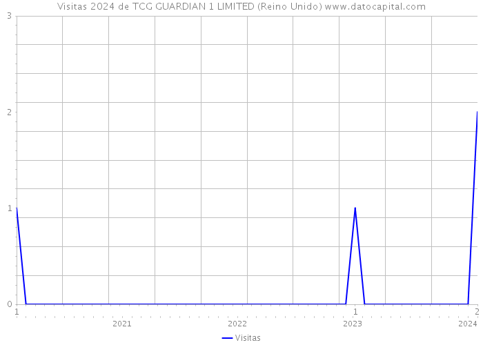 Visitas 2024 de TCG GUARDIAN 1 LIMITED (Reino Unido) 