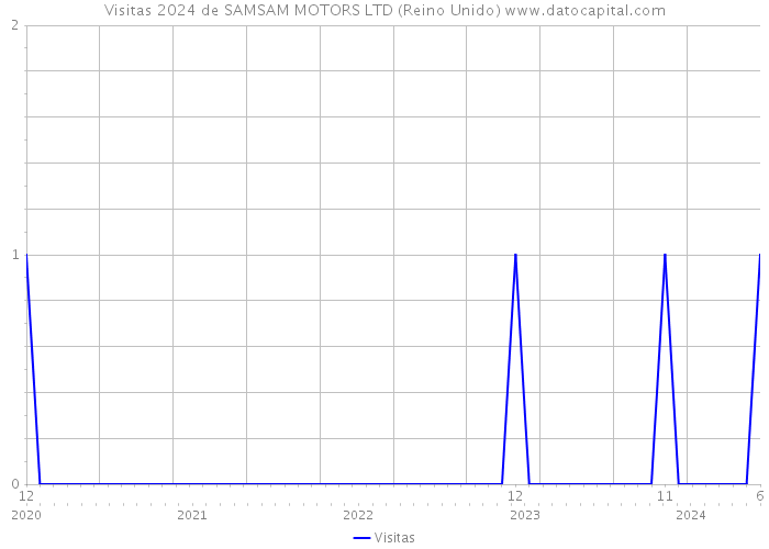 Visitas 2024 de SAMSAM MOTORS LTD (Reino Unido) 