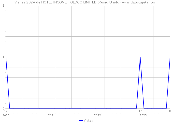 Visitas 2024 de HOTEL INCOME HOLDCO LIMITED (Reino Unido) 