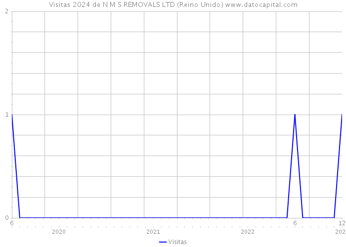 Visitas 2024 de N M S REMOVALS LTD (Reino Unido) 