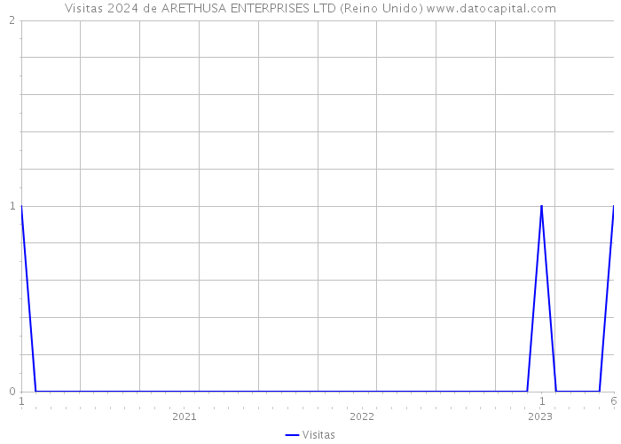 Visitas 2024 de ARETHUSA ENTERPRISES LTD (Reino Unido) 