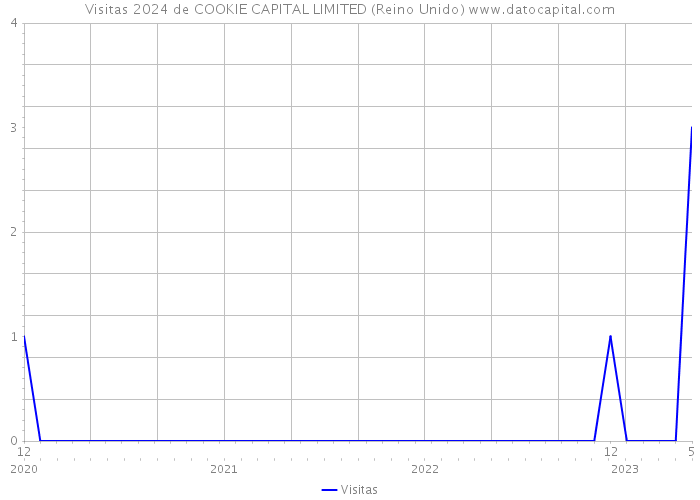 Visitas 2024 de COOKIE CAPITAL LIMITED (Reino Unido) 