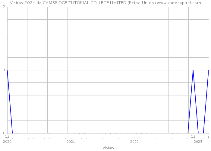 Visitas 2024 de CAMBRIDGE TUTORIAL COLLEGE LIMITED (Reino Unido) 