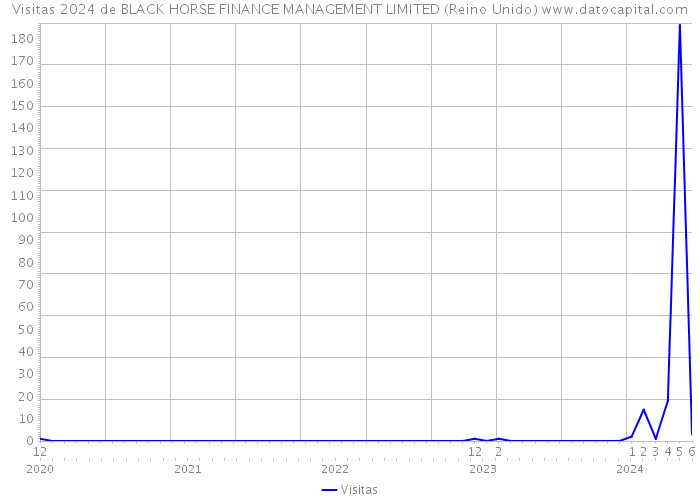 Visitas 2024 de BLACK HORSE FINANCE MANAGEMENT LIMITED (Reino Unido) 
