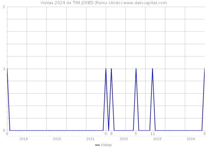 Visitas 2024 de TIM JONES (Reino Unido) 