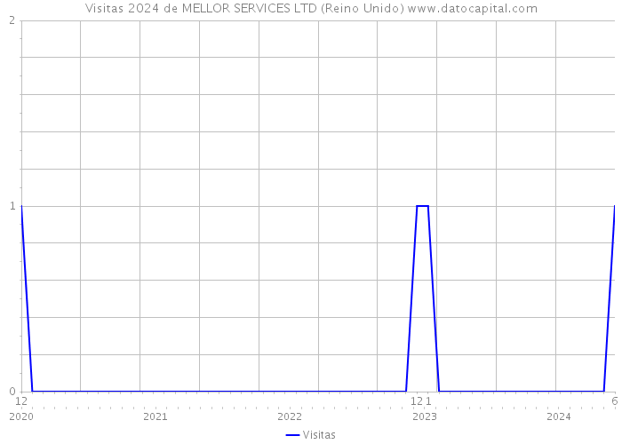 Visitas 2024 de MELLOR SERVICES LTD (Reino Unido) 