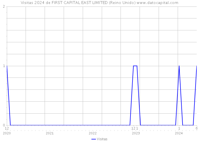 Visitas 2024 de FIRST CAPITAL EAST LIMITED (Reino Unido) 