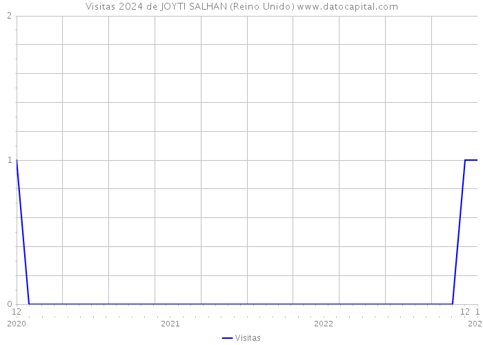 Visitas 2024 de JOYTI SALHAN (Reino Unido) 