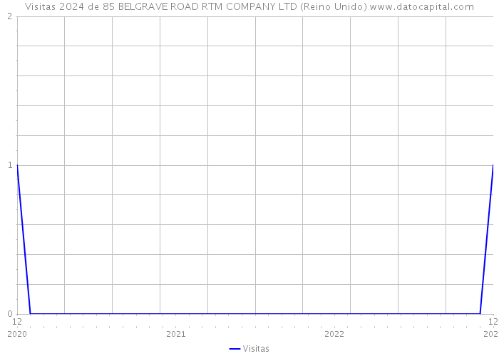 Visitas 2024 de 85 BELGRAVE ROAD RTM COMPANY LTD (Reino Unido) 