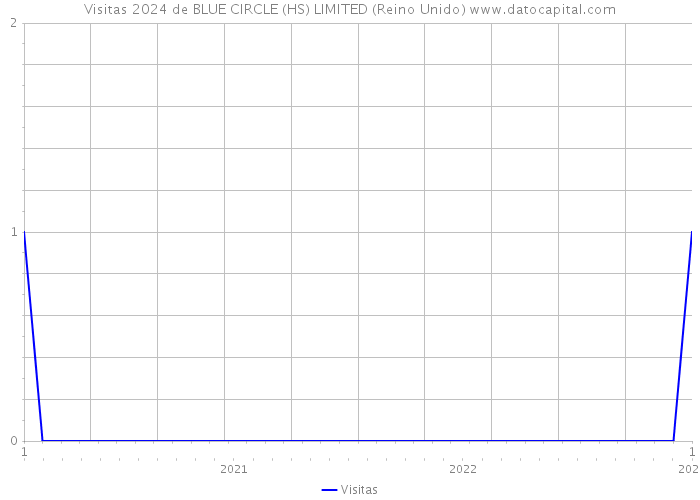 Visitas 2024 de BLUE CIRCLE (HS) LIMITED (Reino Unido) 