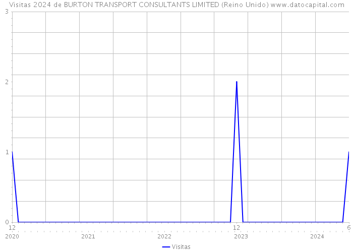 Visitas 2024 de BURTON TRANSPORT CONSULTANTS LIMITED (Reino Unido) 