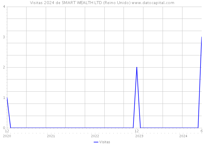 Visitas 2024 de SMART WEALTH LTD (Reino Unido) 