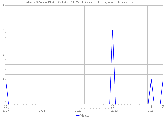 Visitas 2024 de REASON PARTNERSHIP (Reino Unido) 