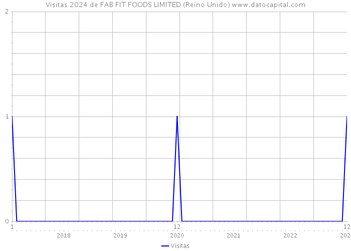 Visitas 2024 de FAB FIT FOODS LIMITED (Reino Unido) 