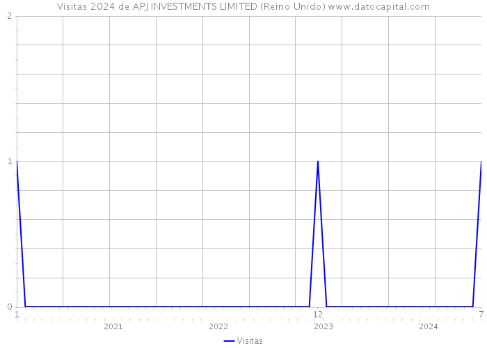 Visitas 2024 de APJ INVESTMENTS LIMITED (Reino Unido) 