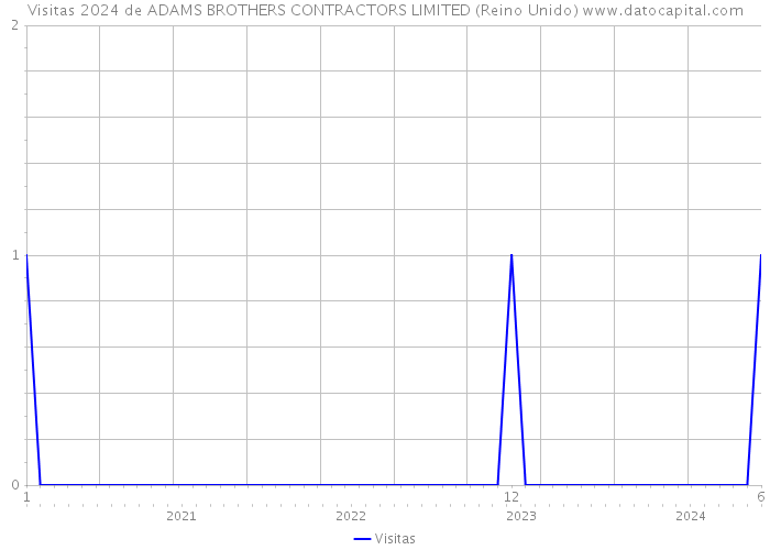 Visitas 2024 de ADAMS BROTHERS CONTRACTORS LIMITED (Reino Unido) 