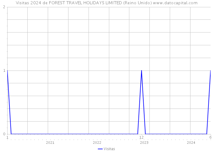 Visitas 2024 de FOREST TRAVEL HOLIDAYS LIMITED (Reino Unido) 