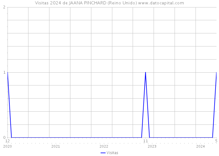 Visitas 2024 de JAANA PINCHARD (Reino Unido) 