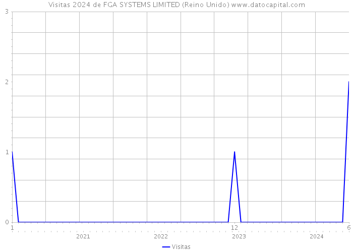 Visitas 2024 de FGA SYSTEMS LIMITED (Reino Unido) 