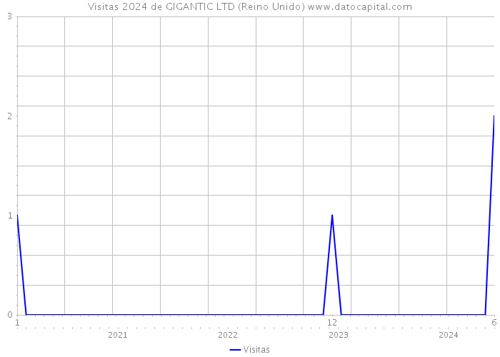 Visitas 2024 de GIGANTIC LTD (Reino Unido) 