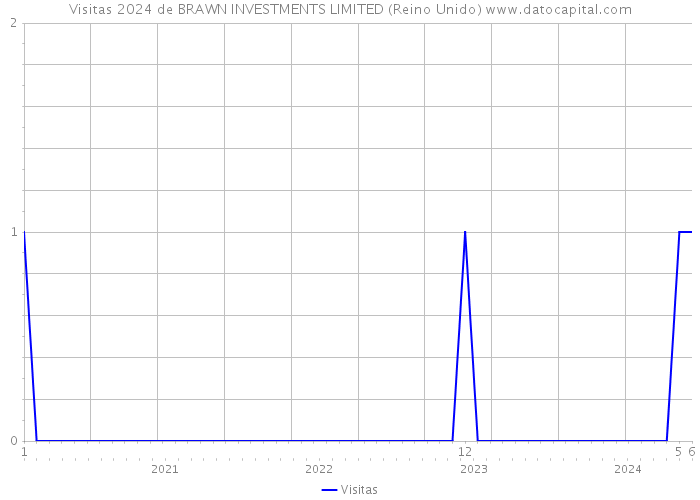 Visitas 2024 de BRAWN INVESTMENTS LIMITED (Reino Unido) 