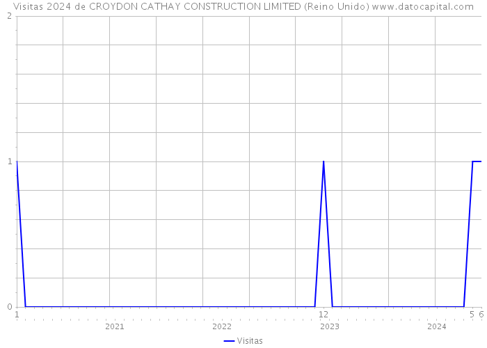 Visitas 2024 de CROYDON CATHAY CONSTRUCTION LIMITED (Reino Unido) 