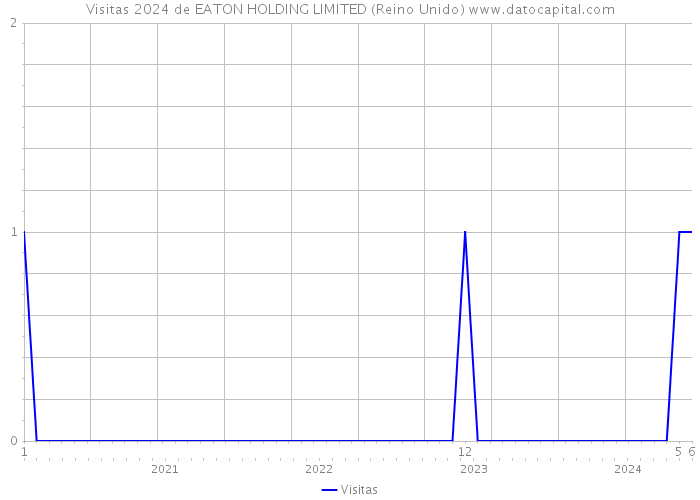 Visitas 2024 de EATON HOLDING LIMITED (Reino Unido) 