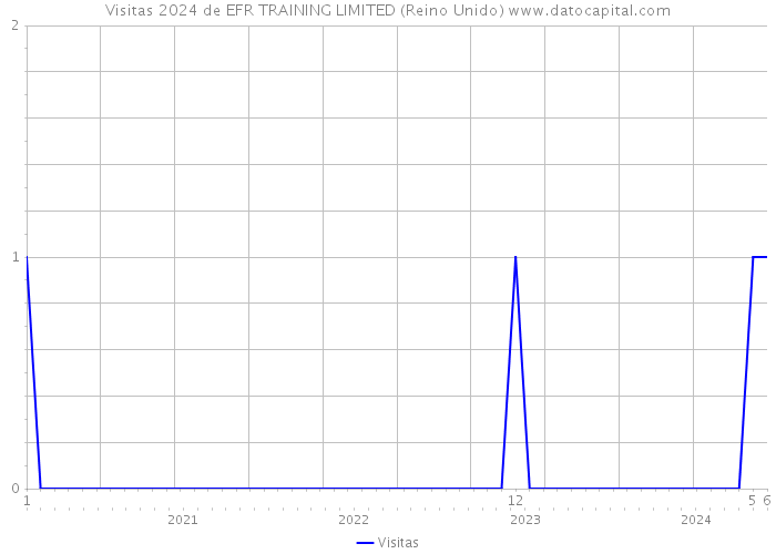 Visitas 2024 de EFR TRAINING LIMITED (Reino Unido) 