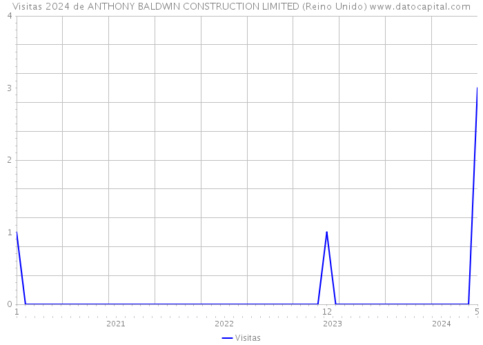 Visitas 2024 de ANTHONY BALDWIN CONSTRUCTION LIMITED (Reino Unido) 