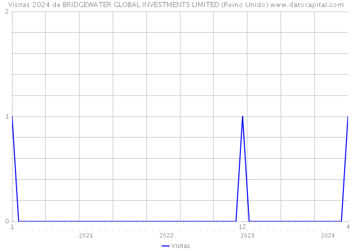 Visitas 2024 de BRIDGEWATER GLOBAL INVESTMENTS LIMITED (Reino Unido) 