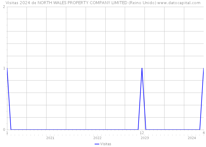 Visitas 2024 de NORTH WALES PROPERTY COMPANY LIMITED (Reino Unido) 