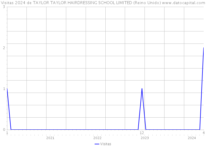 Visitas 2024 de TAYLOR TAYLOR HAIRDRESSING SCHOOL LIMITED (Reino Unido) 